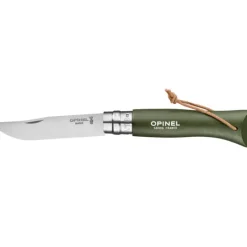 OPINEL Couteau N°8 Baroudeur Kaki Colorama