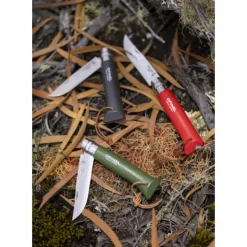 OPINEL Couteau N°8 Baroudeur Kaki Colorama