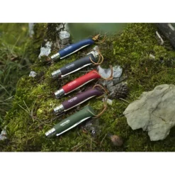 OPINEL Couteau N°8 Baroudeur Kaki Colorama