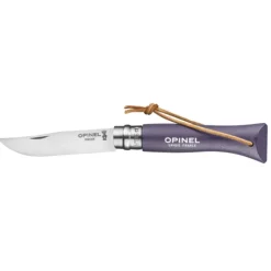 Clearance OPINEL Couteau N°6 Baroudeur Violet Gris Colorama