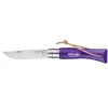 Best OPINEL Couteau N°7 Baroudeur Violet Colorama