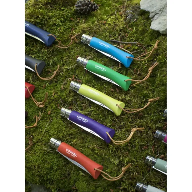 Best OPINEL Couteau N°7 Baroudeur Violet Colorama