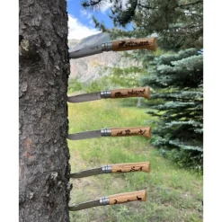 New OPINEL Couteau N°8 Gravure Sanglier Animalia