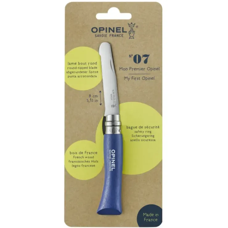 Best OPINEL Couteau pour Enfant N°7 Bleu Mon Premier