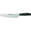Best ARCOS Couteau Santoku 19 cm MANHATTAN Noir