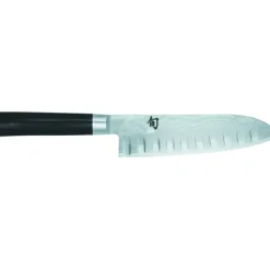 Outlet KAI Couteau Santoku 18 cm Lame Alvéolée Shun Classic Damas