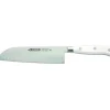 New ARCOS Couteau Santoku Acier Inoxydable 18 cm RIVIERA blanc