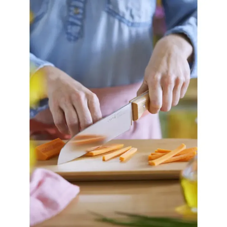 Hot OPINEL Couteau Santoku N°119 Parallèle