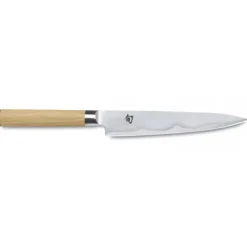 Best KAI Couteau Universel 15 cm Shun Classic White Damas
