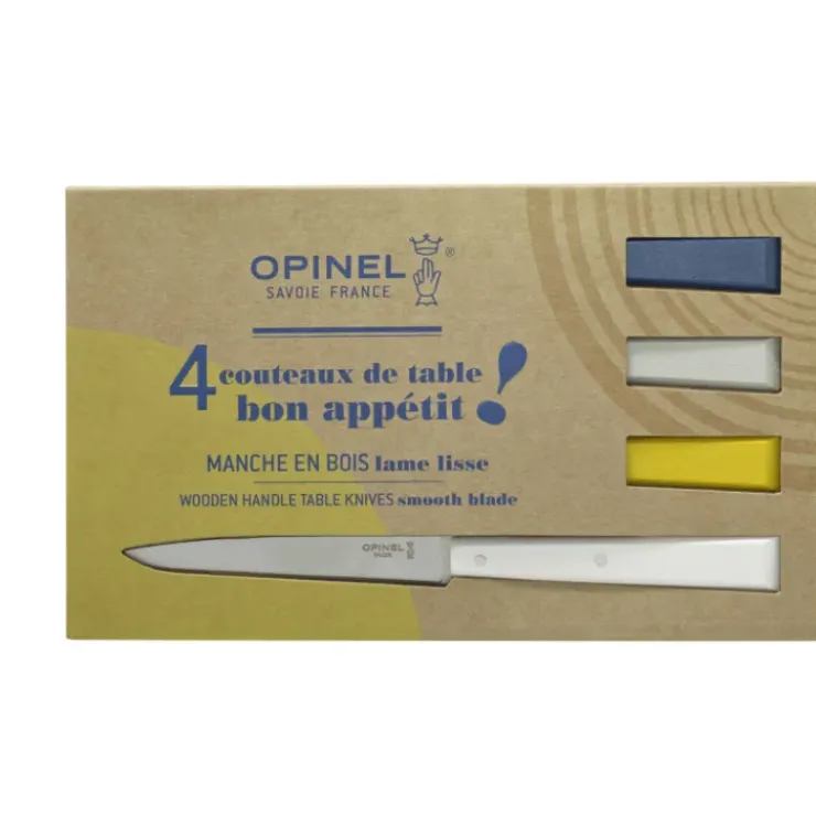Online OPINEL Couteaux de Table (x4) Céleste Bon Appétit !