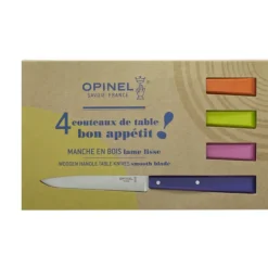 Discount OPINEL Couteaux de Table (x4) Pop Bon Appétit !