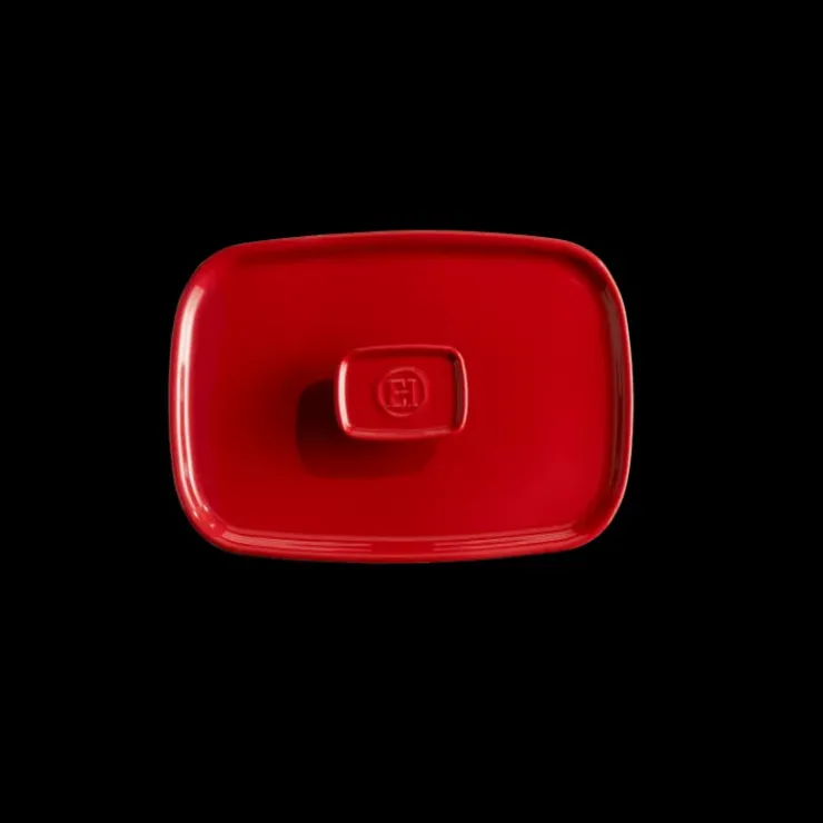 Sale EMILE HENRY Couvercle Rectangulaire en Céramique pour Plat à Four 25 x 18 cm Grand Cru