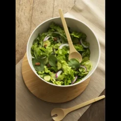 Sale PEBBLY Couverts à Salade en Bambou 27 cm