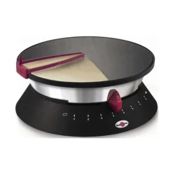 Outlet KRAMPOUZ Crêpière Electrique Ø33 cm DIABOLO Noir