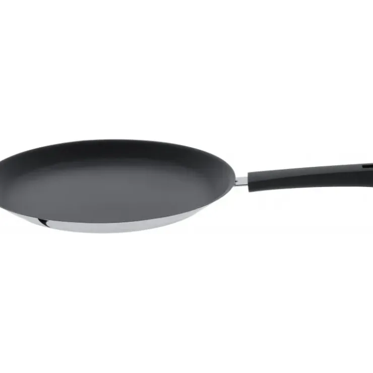 Hot CRISTEL Crêpière Mutine Ø 26 cm Manche Fixe Anti-Adhésive Inox