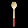 PEBBLY Cuillère de Cuisine Bambou 30 cm Rouge
