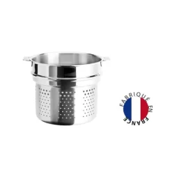 Hot CRISTEL Cuiseur à Pâtes Mutine Ø 22 cm Manche Amovible Inox