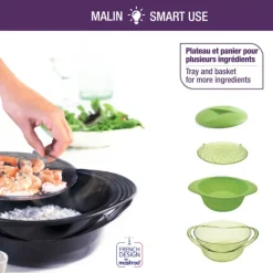 Sale MASTRAD Cuit Vapeur en Silicone XL Vert