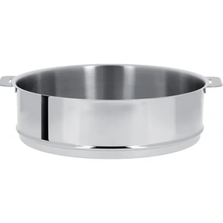 Clearance CRISTEL Cuit Vapeur Ovale Mutine Ø 30 cm Manche Amovible Inox
