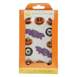 Outlet WILTON Décoration Gâteau Halloween en Glace Royale 12 pièces