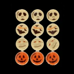 Online FUNCAKES Décors Chocolat Blanc 4 Motifs Halloween (x12)