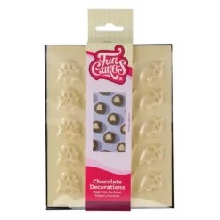 Online FUNCAKES Décors Chocolat Blanc Fantôme (x20)