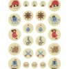 Sale VALRHONA Décors Chocolat Blanc Pirate 24 pièces Chocolatree