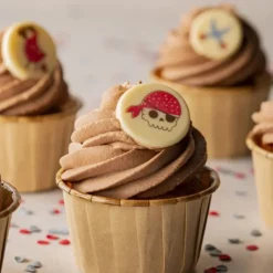 Sale VALRHONA Décors Chocolat Blanc Pirate 24 pièces Chocolatree