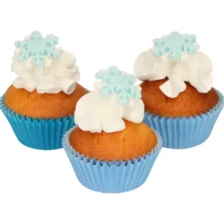 Best FUNCAKES Décors en Pâte à Sucre Flocons de Neige (x12)