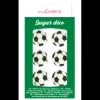 Best SCRAPCOOKING Décors en Sucre Ballons de Foot (x6)