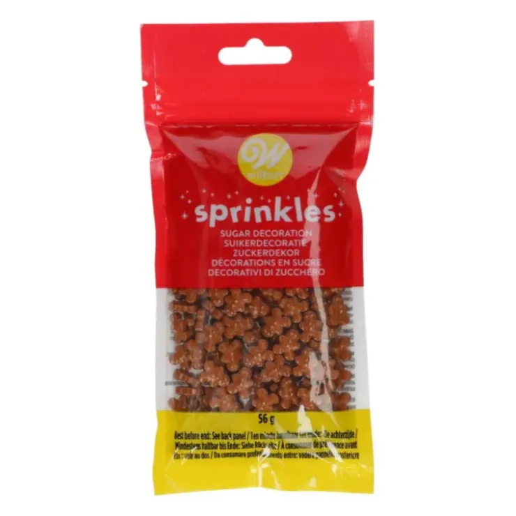 WILTON Décors en Sucre Bonhomme Pain d'Epice 3D 56 g