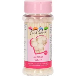 Online FUNCAKES Décors en Sucre Mimosa Blanc 45g