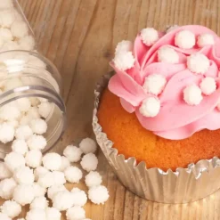 Online FUNCAKES Décors en Sucre Mimosa Blanc 45g