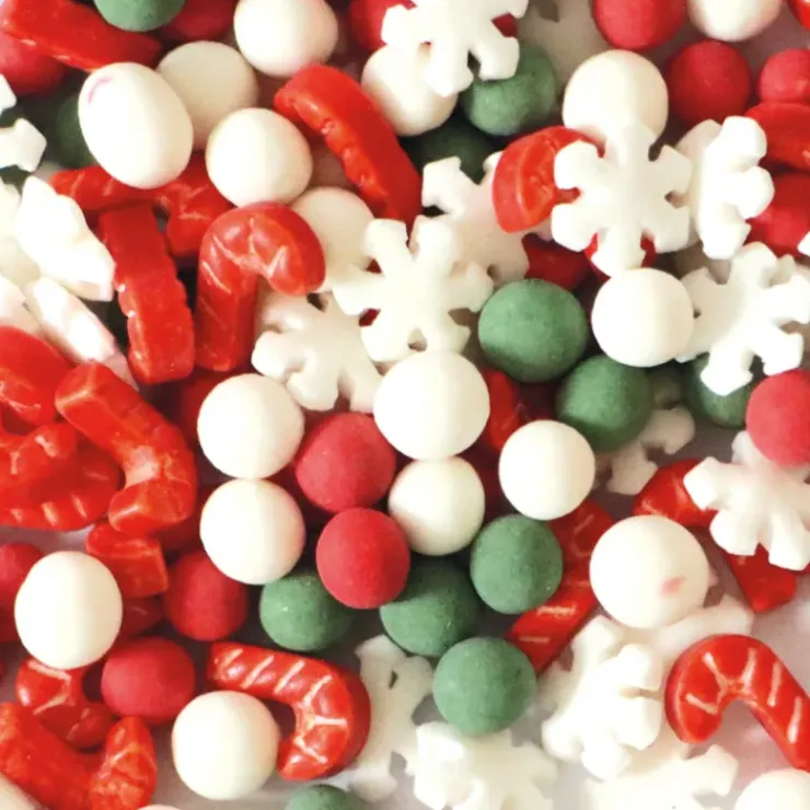 Clearance SCRAPCOOKING Décors en Sucre Mix 3D Noël 46 g