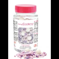 Sale SCRAPCOOKING Décors en Sucre Mélange Rods Lilas 70 g