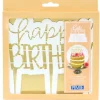 Clearance PME Découpoir Cake Topper Happy Birthday Moderne 16,5 x 15 cm