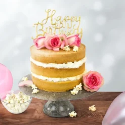 Best PME Découpoir Cake Topper Happy Birthday Manuscrit 16,5 x 15 cm