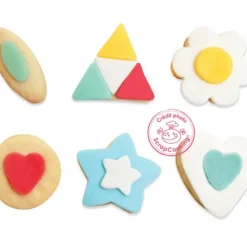 SCRAPCOOKING Découpoirs Décoration de biscuits (x18)