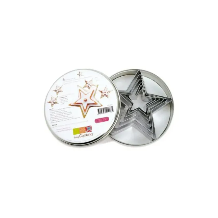 Sale SCRAPCOOKING Découpoirs Etoile (x6)
