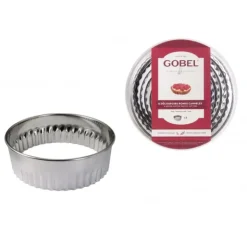 New GOBEL Découpoirs Ronds cannelés inox (boite de 8)