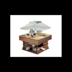 Clearance TECFRIGO Desserte Chaude Bain-Marie 1395 x 1395 x 1707 mm