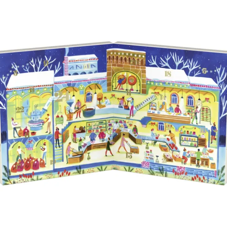 CUISINEADDICT DLUO Courte Calendrier de l'Avent 170 g Valrhona