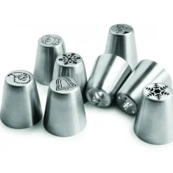 IBILI Douilles Russes Décors Noël Ø 2,4 cm (x8)