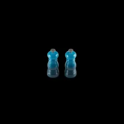 Best LE CREUSET Duo Moulin à Poivre et à Sel Deep Teal 11 cm