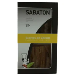 New SABATON Ecorces Citron Confit en Lamelles 150 g (x2)