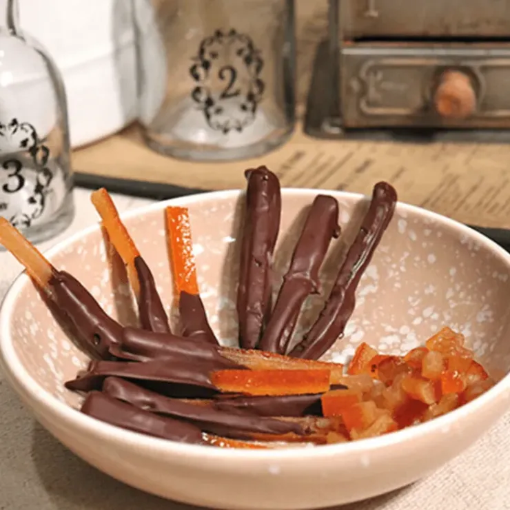 Online PATISDECOR Ecorces Oranges Confites en Lamelles 145 g Patisdécor