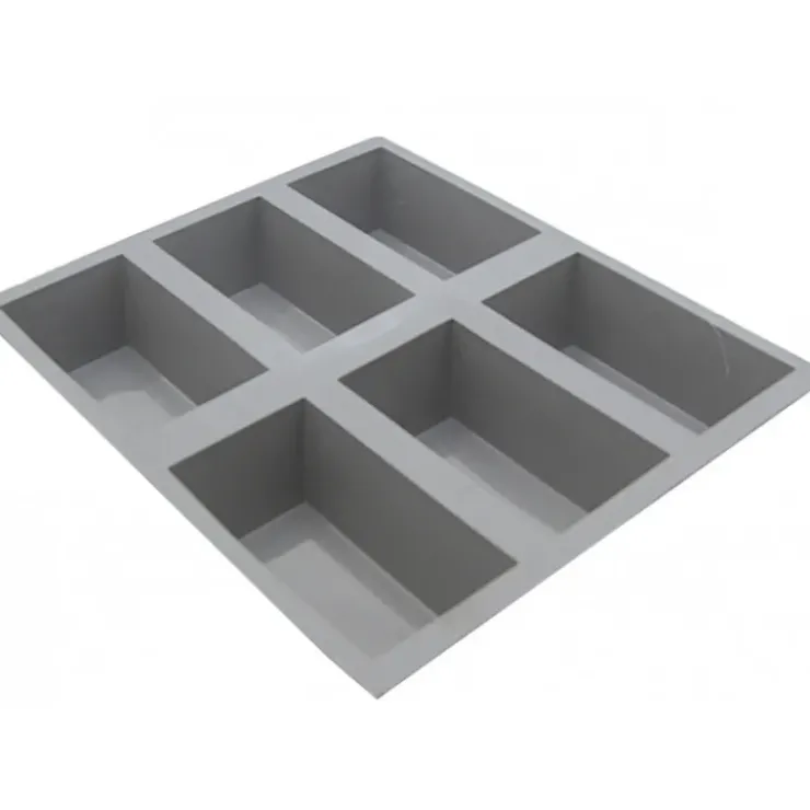 Best DE BUYER Elastomoule à Cake - 6 empreintes 21 x 17,6 cm - Silicone