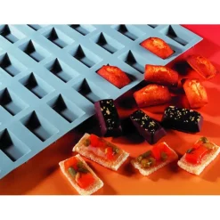 Clearance DE BUYER Elastomoule Financier - 25 empreintes 30 x 17,6 cm - Silicone