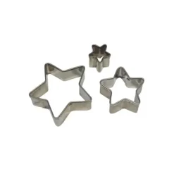 Discount PME Emporte Pièce Etoile en inox (x3)