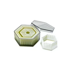 Clearance MALLARD FERRIERE Emporte Pièce Hexagonaux Cannelés Polyglass (x9)